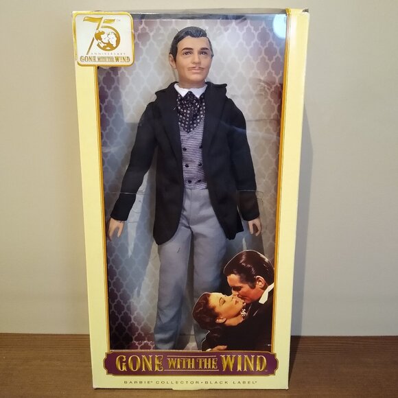 NIB Barbie Collector 75th Anniversary Gone With The Wind Doll - Rhett Butler - Picture 1 of 6